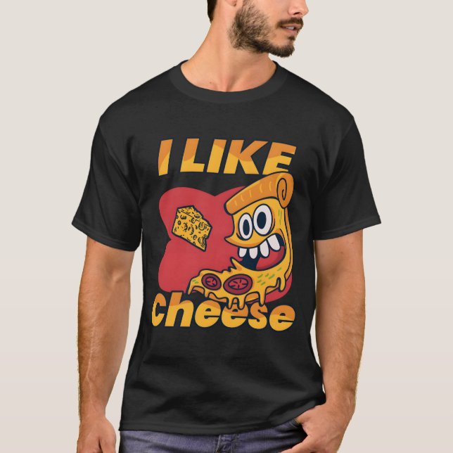 Cheese Day Celebration Cheeze Love T-Shirt (Front)