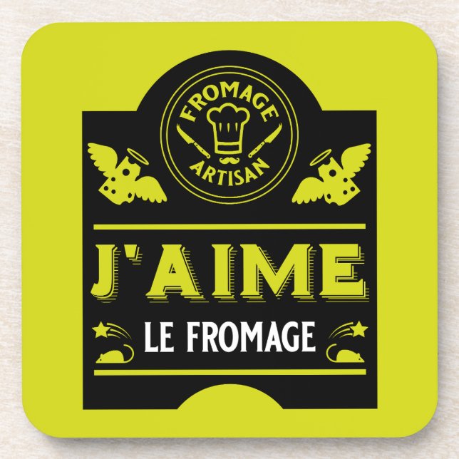 Cheese Eaters And Artisans Coaster (Front)