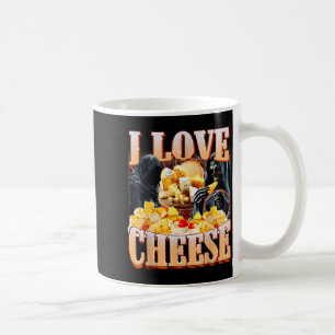 Cheese Food Lover Funny Skeleton Meme Humor Men Wo Coffee Mug
