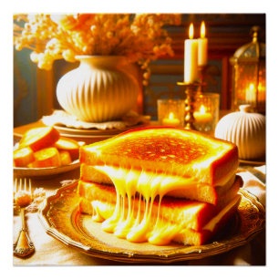 Cheese Heaven: The Ultimate Comfort Food Poster