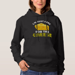 Cheese I wonder If Cheese Thinks About Me Too Hoodie