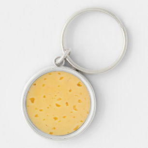 Cheese Key Ring