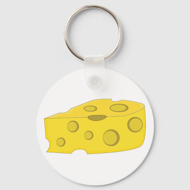 Cheese Key Ring (Front)