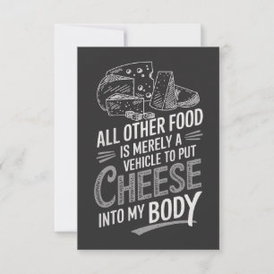 Cheese Lover Card