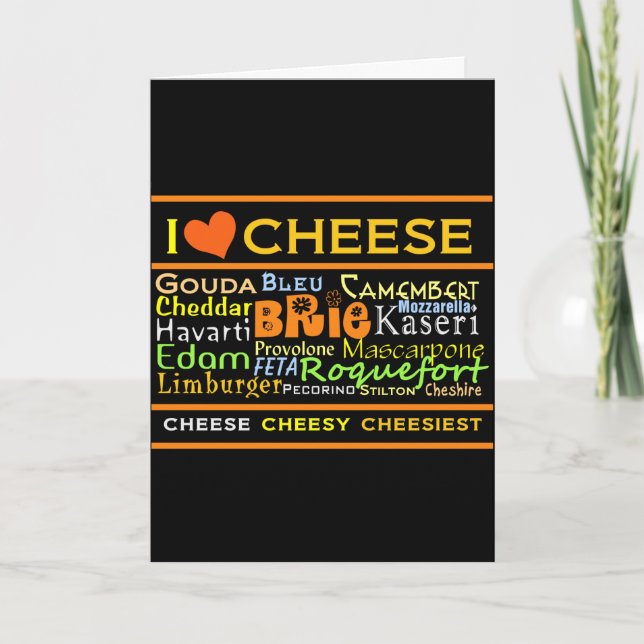 Cheese Lovers Card (Front)