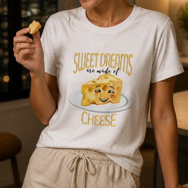 Cheese Lovers Silly Tri-Blend Shirt (Creator Uploaded)