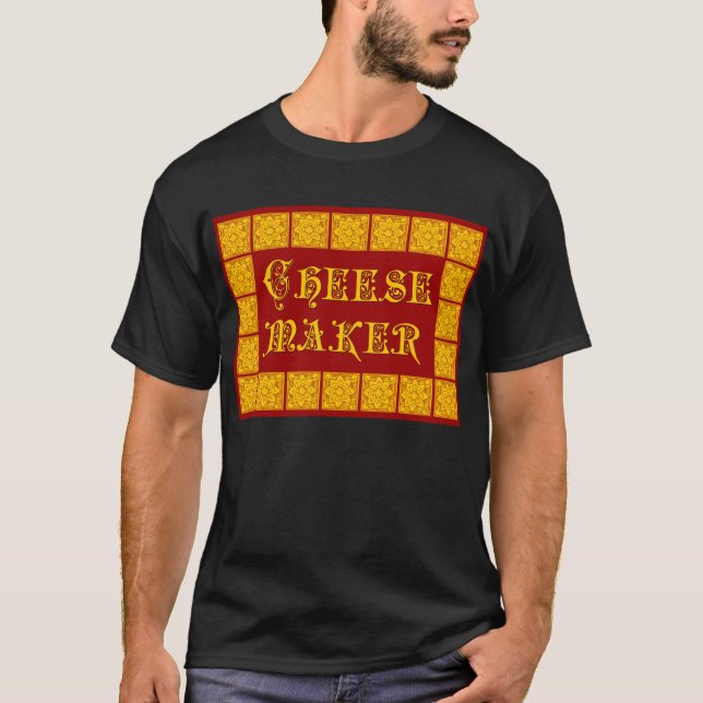 Cheese Maker Cooking T-Shirt (Front)