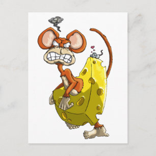 Cheese Monkey Postcard