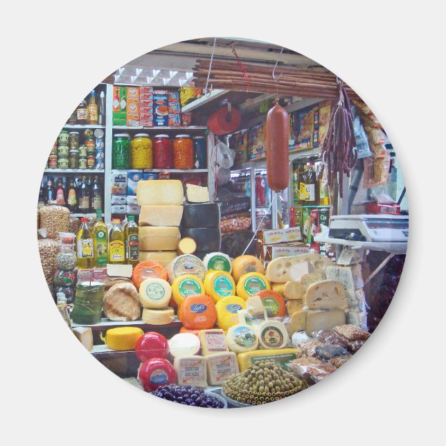 Cheese, Olives & Nuts Magnet (Front)