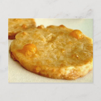 Cheese Pennies Recipe Postcard
