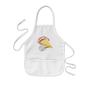 Cheese Pizza Day Kids Apron