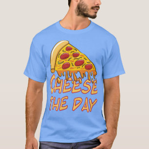 Cheese Pizza Lover Italian Foodie Funny Pizzaholic T-Shirt