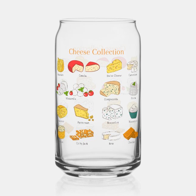 Cheese Please! Can Glass (Front)