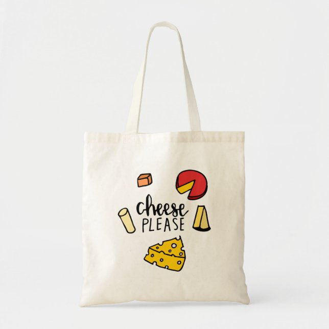 Cheese please tote bag (Front)
