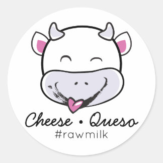 Cheese Queso Raw Milk Sticker