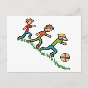 Cheese Rolling Postcard