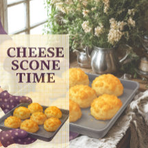 Cheese Scone Time — Kitchen Tea Towel