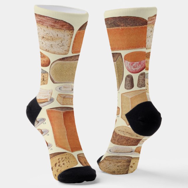 Cheese Socks (Angled)