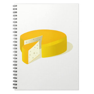 Cheese Spiral Notebook