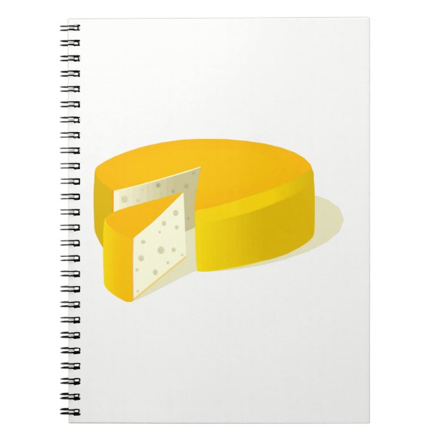 Cheese Spiral Notebook (Front)