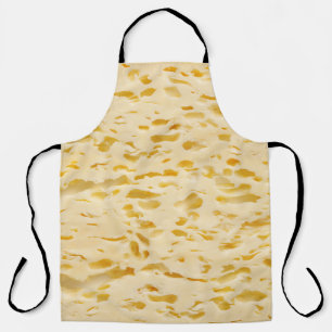 Cheese texture, characteristic holes apron