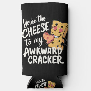 Cheese to My Awkward   Funny and Cute Valentine Seltzer Can Cooler