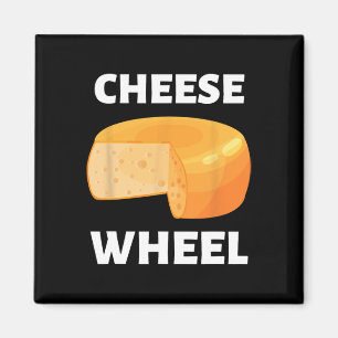 Cheese Wheel Video Game Meme Design Magnet