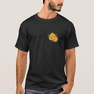 Cheese with Stars Moon Drawing for Men Women Child T-Shirt