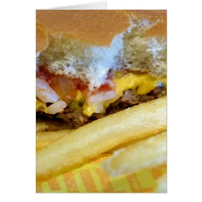 Cheeseburger and Fries (Front)