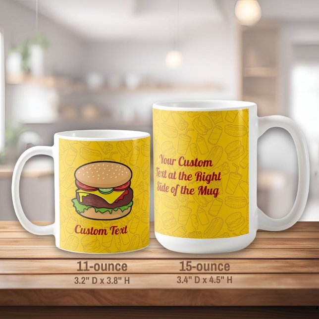 Cheeseburger Coffee Mug (Creator Uploaded)