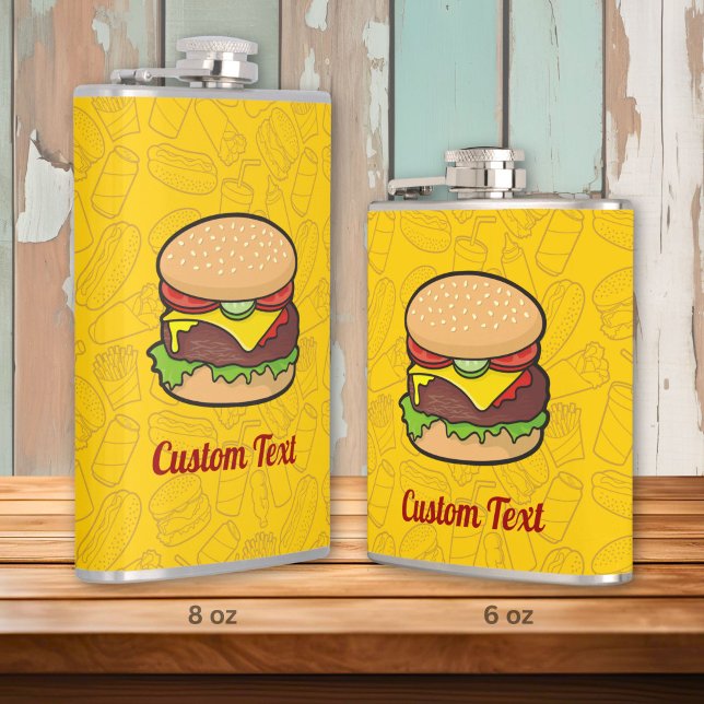 Cheeseburger Flask (Creator Uploaded)