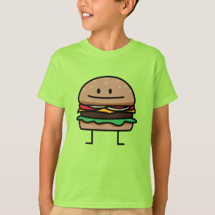 Cheeseburger Hamburger ground meat Beef cheese bun T-Shirt