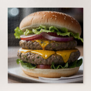 Cheeseburger Jigsaw Puzzle