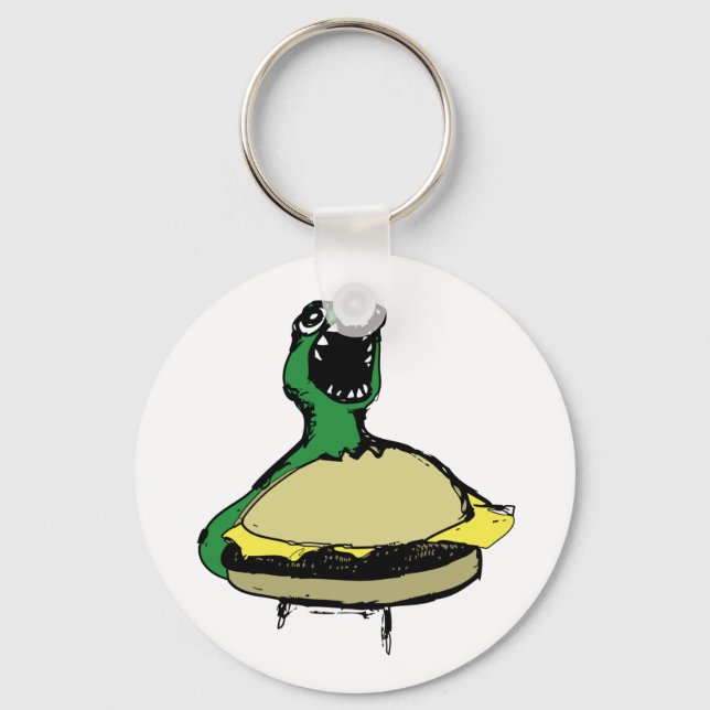 Cheeseburger Keychain (Front)
