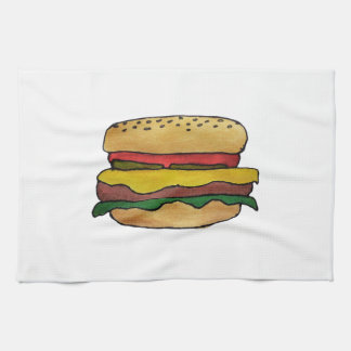 Cheeseburger Kitchen Towel