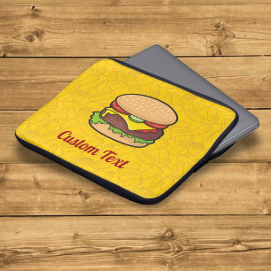 Cheeseburger Laptop Sleeve