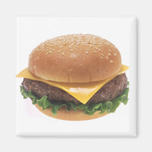 Cheeseburger Magnet