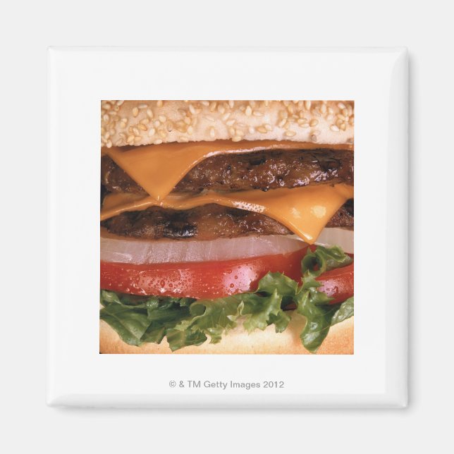 Cheeseburger Magnet (Front)