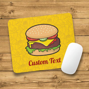 Cheeseburger Mouse Pad