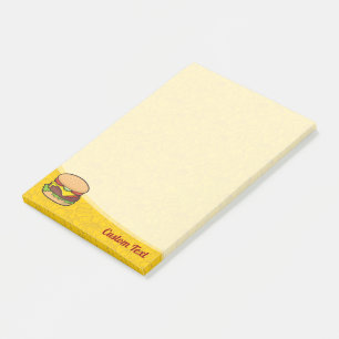 Cheeseburger Post-it Notes