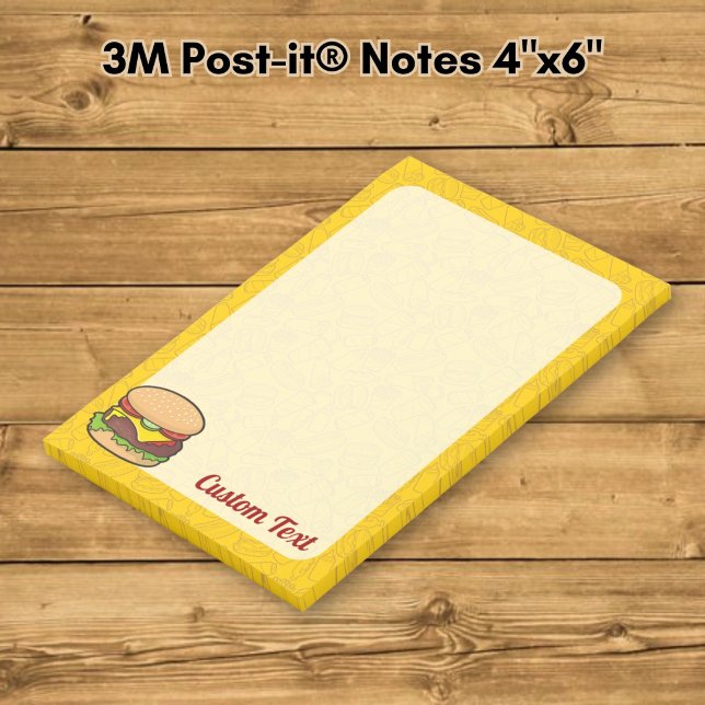 Cheeseburger Post-it Notes (Creator Uploaded)
