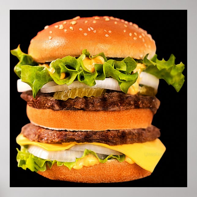 Cheeseburger Poster (Front)