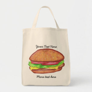 Cheeseburger Tote Bag
