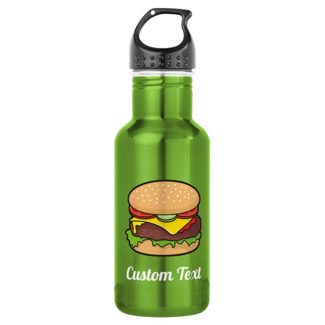 Cheeseburger Water Bottle (Front)