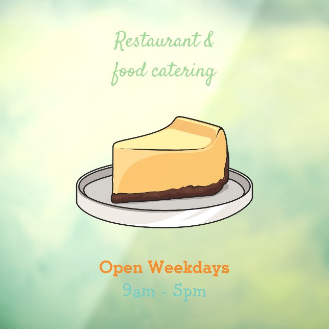 Cheesecake cartoon illustration (Sheet 3)