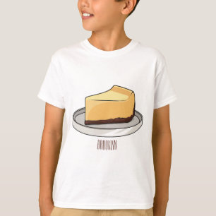 Cheesecake cartoon illustration   T-Shirt
