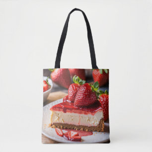 Cheesecake Foodie Bakers Tote Bag