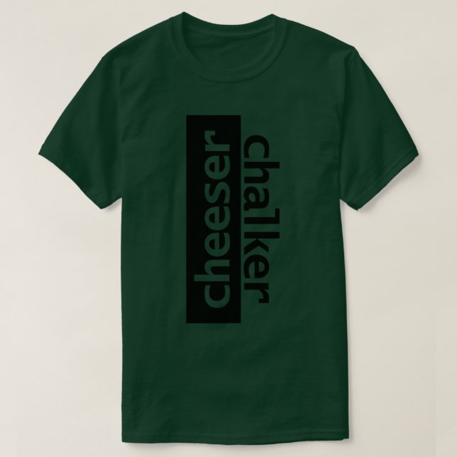 Cheeser Typography T-Shirt (Design Front)