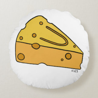 Cheesin’ Cutie Cheese Round Cushion