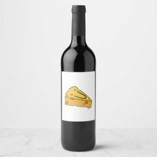 Cheesin' Cutie Cheese Wine Label
